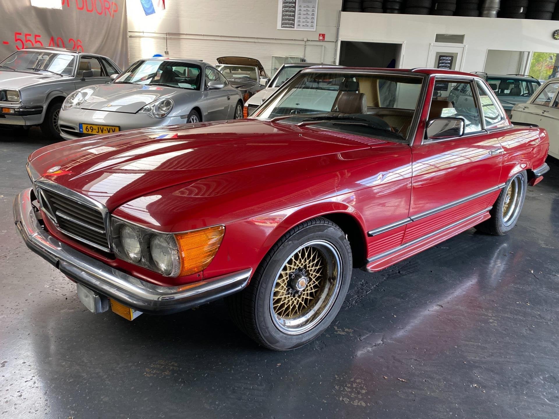 Mercedes-Benz SL-Klasse 500 SL Europese auto, foto 10