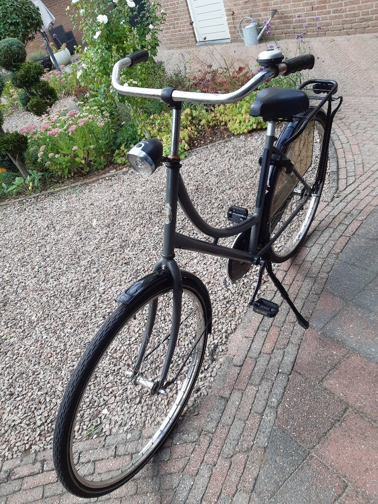 stevige gazelle omafiets, tweedehands damesfiets, Ophalen, Terugtraprem, Gazelle, 53 tot 56 cm