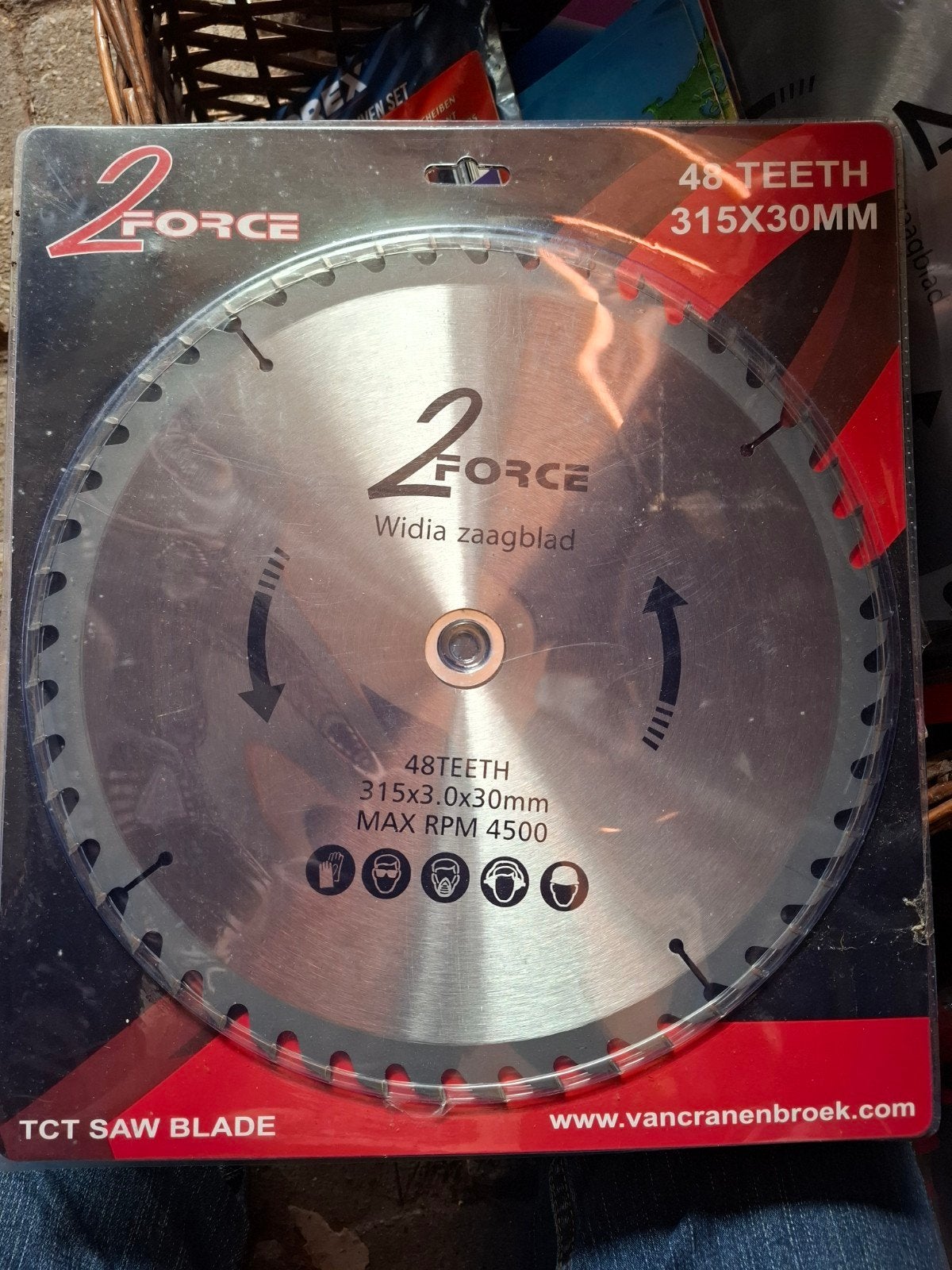 2Force Widia Zaagblad 315x3.0x30mm 48 Tanden, 2Force, Cirkelzaag, 70 mm of meer, Nieuw