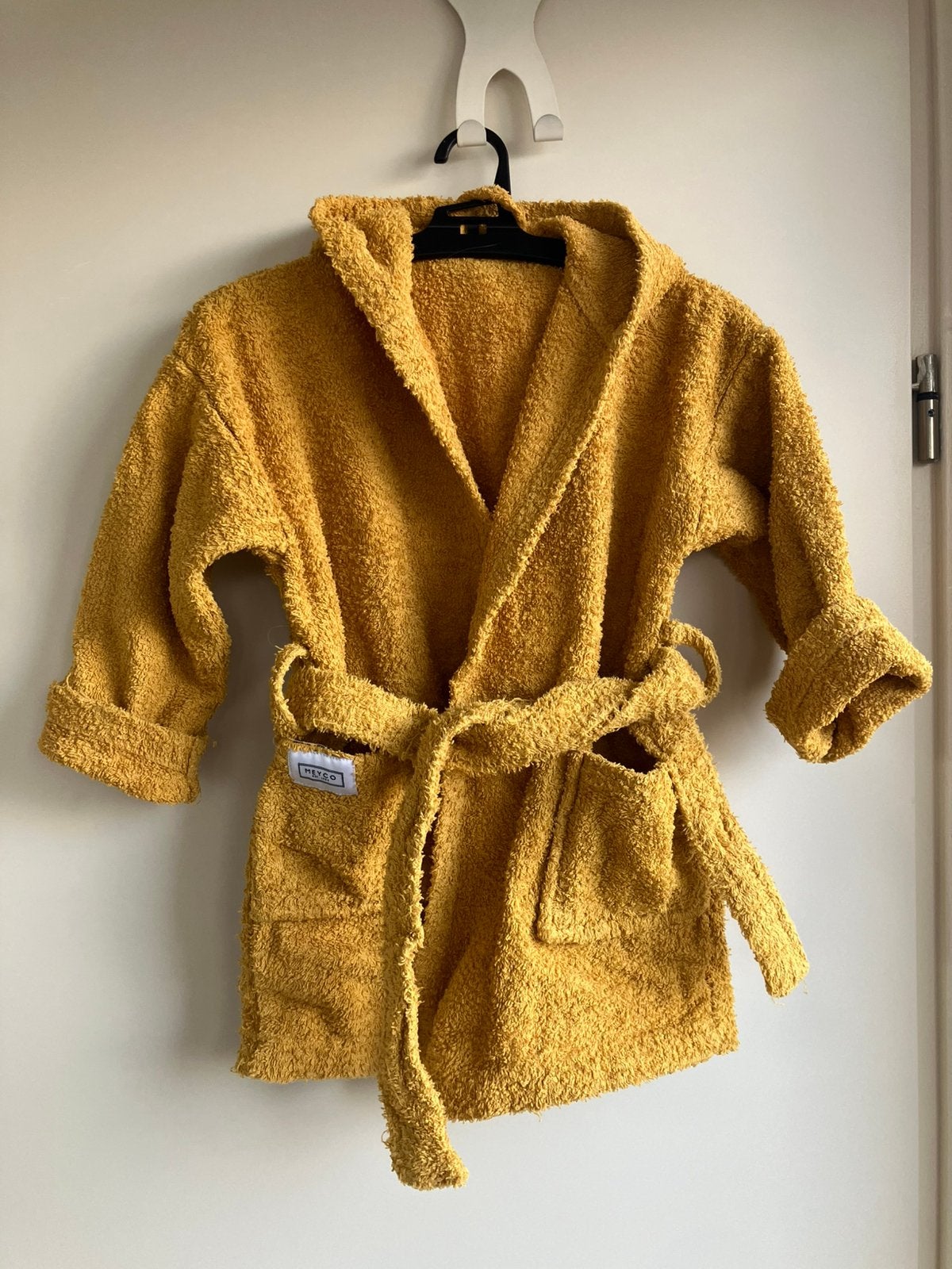 Badjas van meyco maat 104 100% katoen, Kinderen en Baby's, Kinderkleding | Maat 104, Ophalen of Verzenden, Zo goed als nieuw, Jongen of Meisje