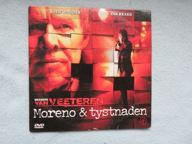 Zweedse DVD: Moreno & tystnaden - van Veeteren, Import, Vanaf 16 jaar, Ophalen of Verzenden, Zo goed als nieuw