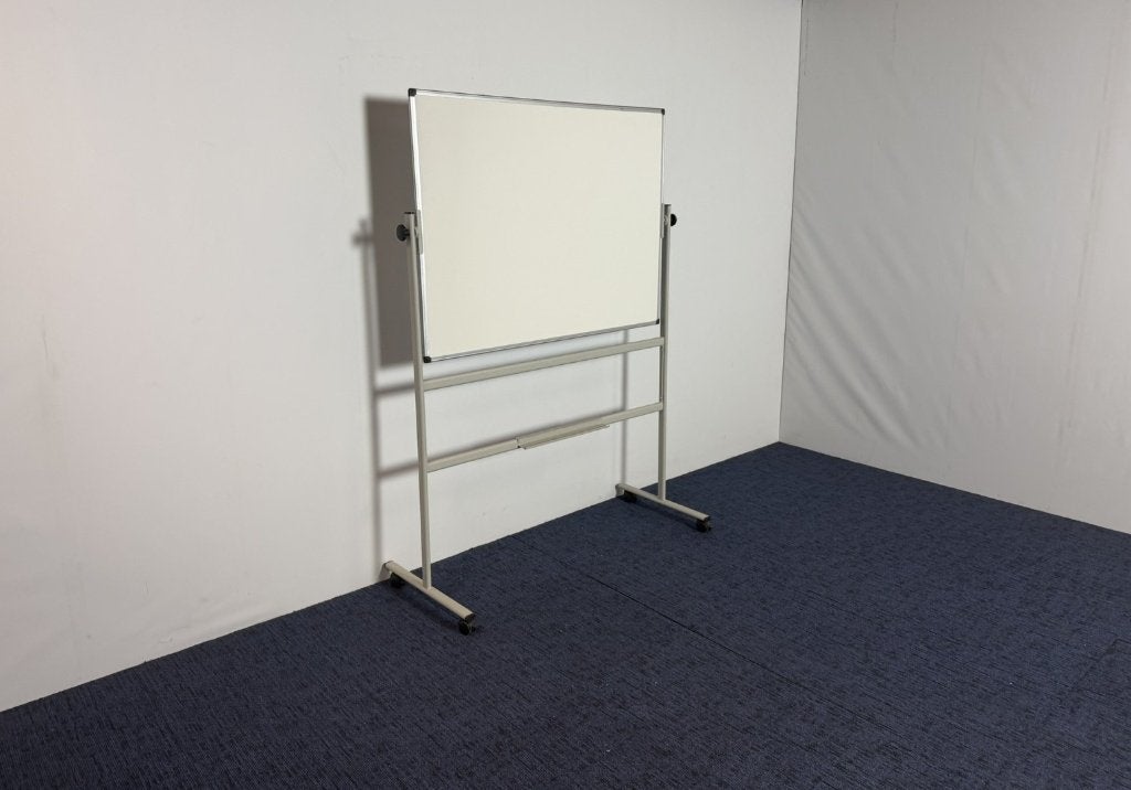 Verrijdbaar whiteboard Legamaster Economy - dubbelzijdig, Ophalen, Mobiel, Gebruikt, Whiteboard