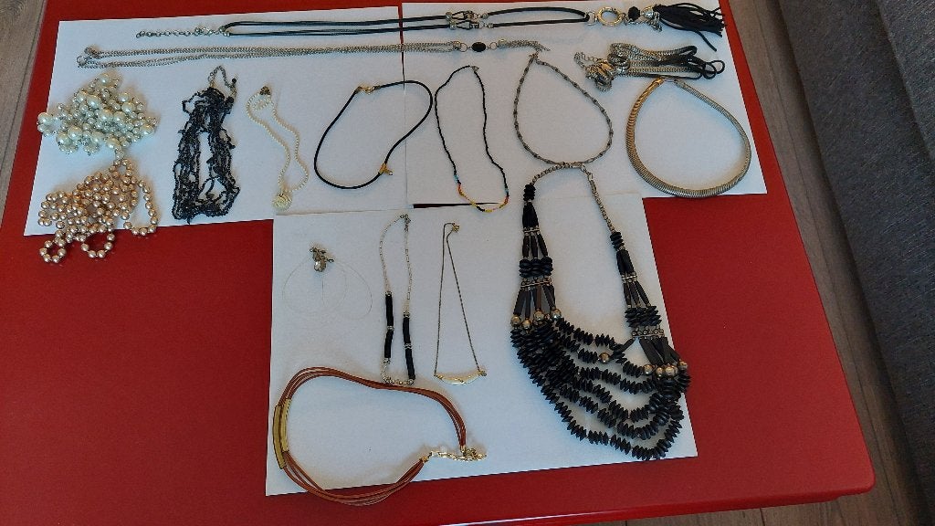 Kettingen, Sieraden, Tassen en Uiterlijk, Ophalen of Verzenden, Zo goed als nieuw, Overige kleuren, Overige materialen