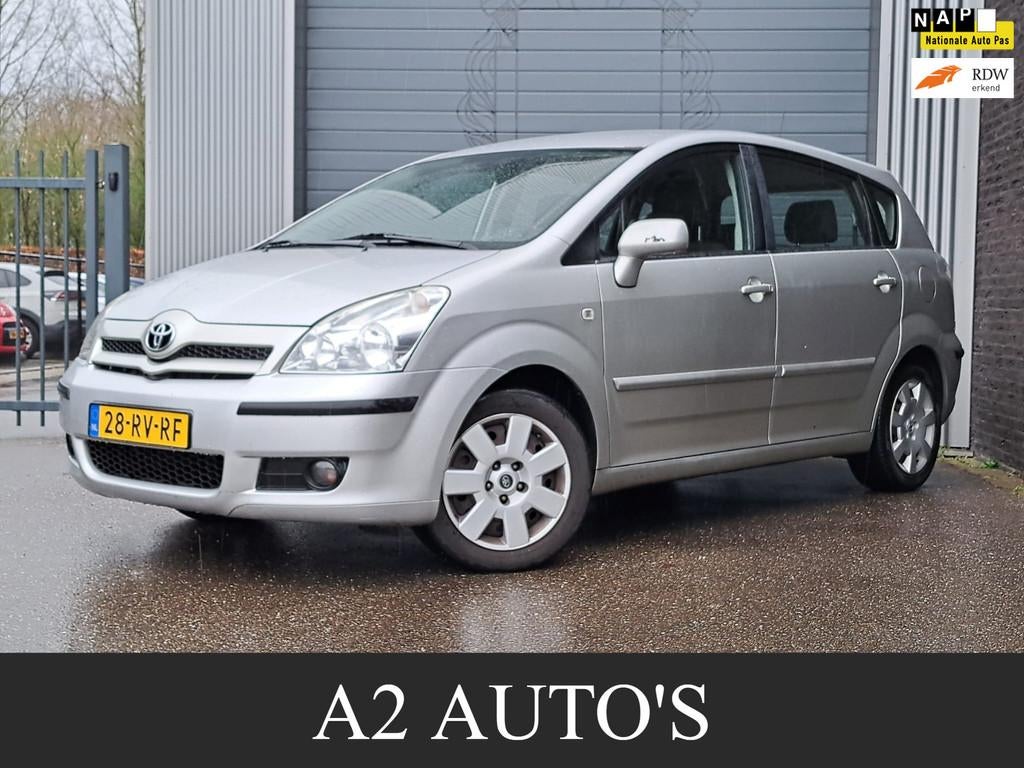 Toyota Corolla Verso 1.6 VVT-i Sol Ecc|Cruise|Nap, 1330 kg, Gebruikt, 4 cilinders, Origineel Nederlands