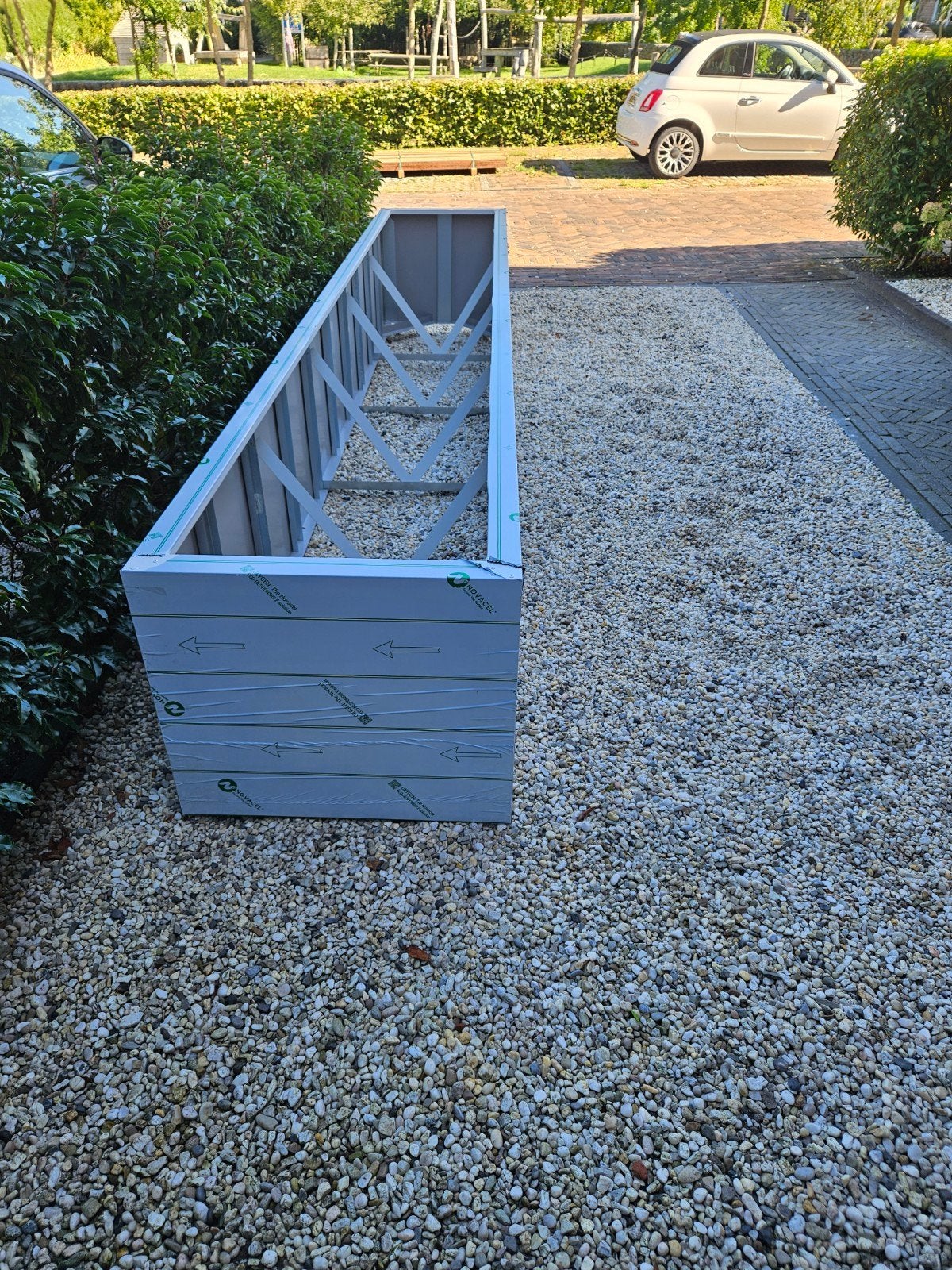 Nieuwe plantenbak 400x70x60cm, Tuin en Terras, Ophalen, 100 cm of meer, Nieuw, Metaal