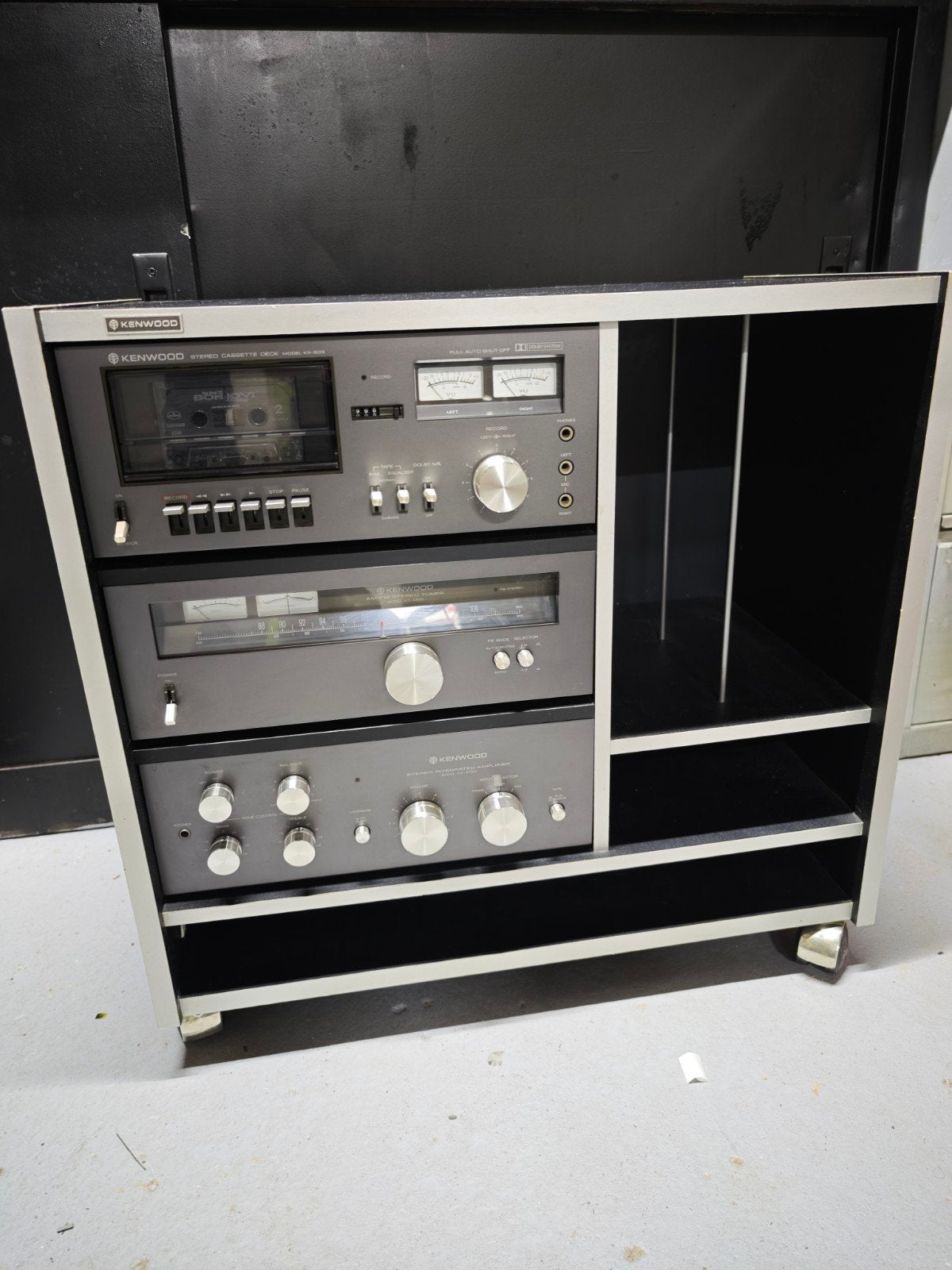 Kenwood Stereo Set, Ophalen, Gebruikt, Cassettedeck, Losse componenten