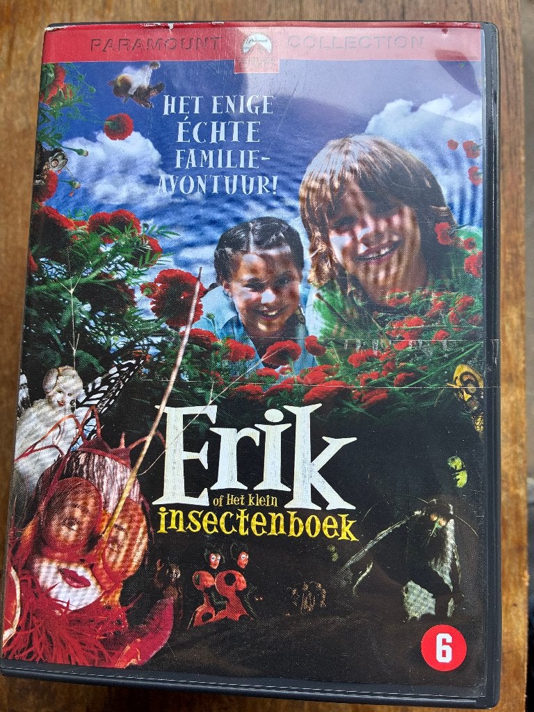 Erik of het Klein Insectenboek DVD, Avontuur, Alle leeftijden, Ophalen of Verzenden, Zo goed als nieuw