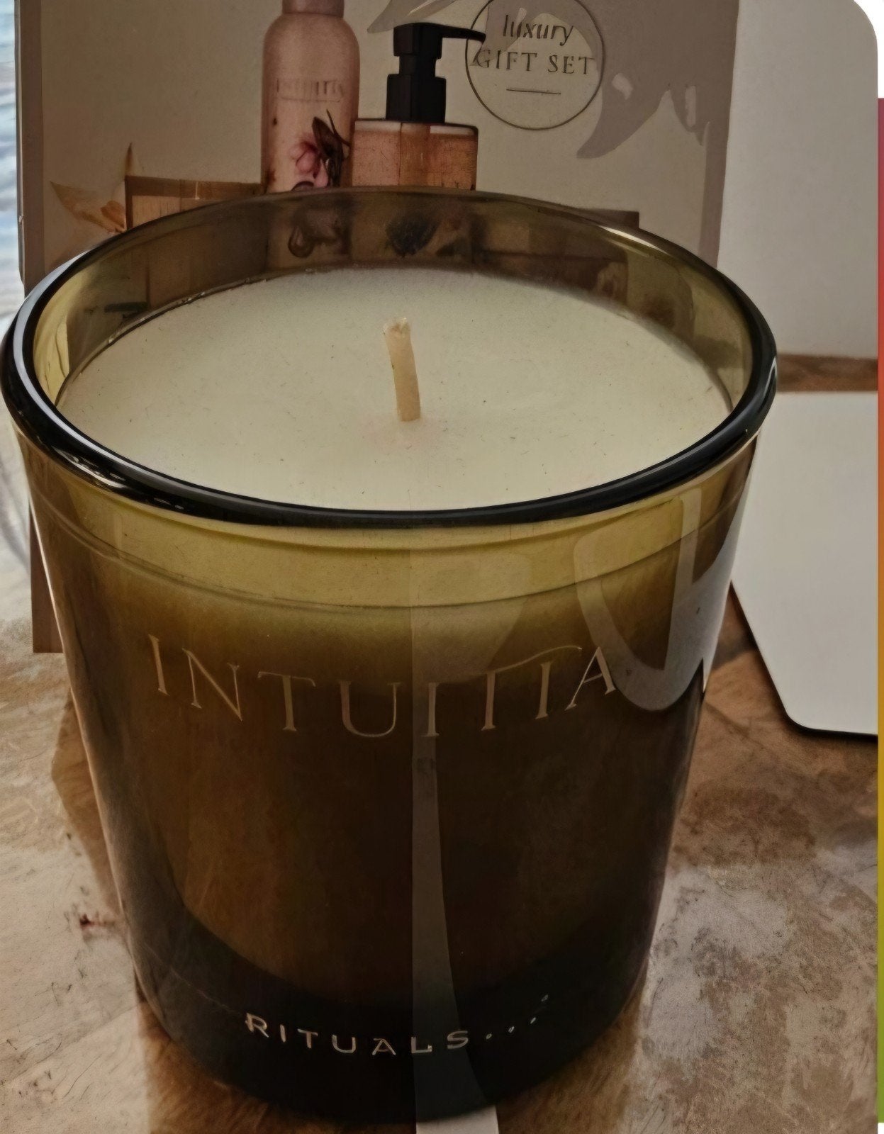 Rituals Intuitia Kaars - Nieuw 140 gram, Nieuw, Ophalen of Verzenden, Glas, Rituals