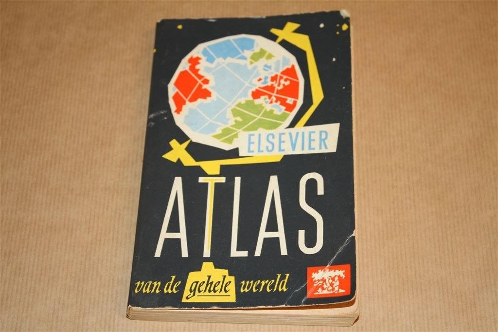 Elsevier atlas van de wereld., Boeken, Gelezen, Ophalen of Verzenden, Landkaart, 1800 tot 2000