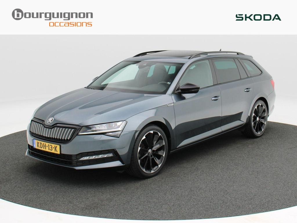 Skoda Superb 1.4 TSi 218 Pk iV Sportline Business | Panorama, Auto's, Parkeersensor, Gebruikt, Euro 6, 4 cilinders