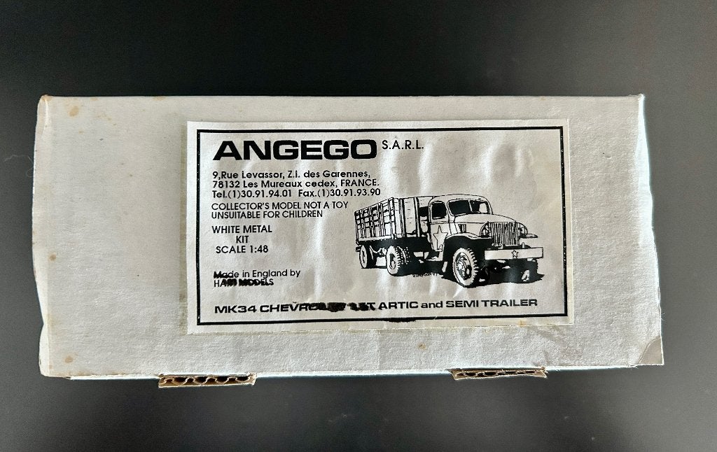 ANGEGO MK34 Chevrolet&Trailer 1:48 Kit, Overige merken, Auto, 1:32 tot 1:50, Nieuw