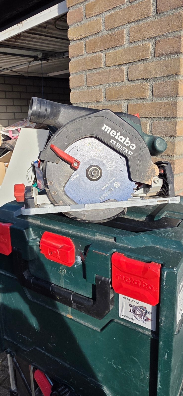 Metabo 18v gereedschaps set, Ophalen, Gebruikt, 70 mm of meer, Overige typen