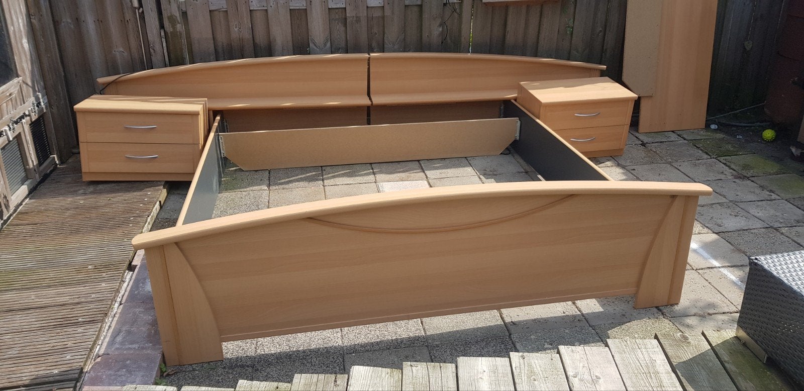 Bed omtrek, Tuin en Terras, Ophalen, Gebruikt