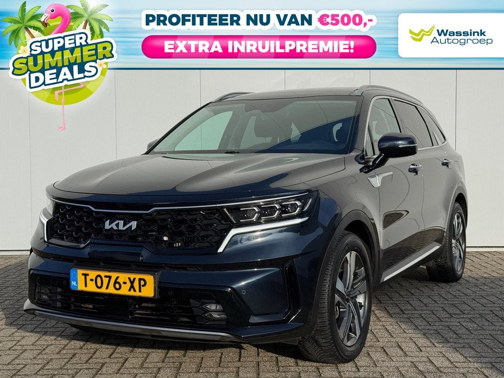 Kia Sorento 1.6 T-GDi 265pk PHEV DynamicPlusLine 7 zits | SU, Auto's, Kia, Automaat, 14 kWh, Gebruikt, Euro 6