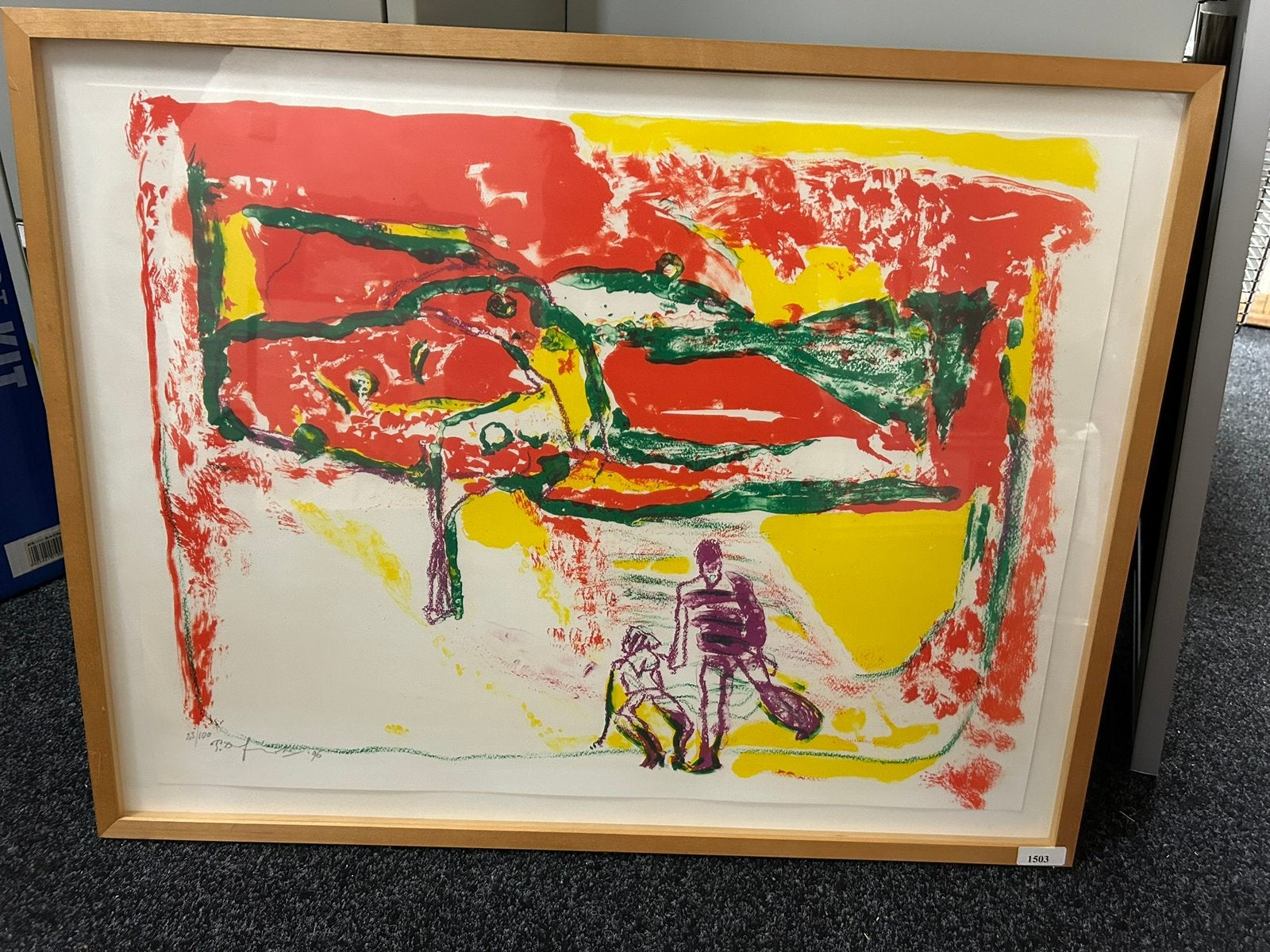 Pieter Defesche (1921-1998), ‘Onder de appelboom’ (1996), Ophalen