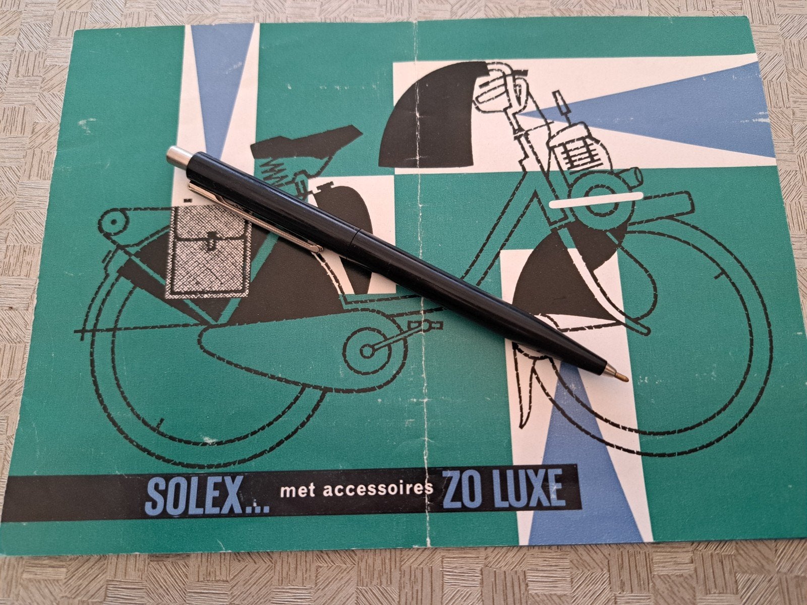 " SOLEX " Accessoires  folder., Ophalen of Verzenden, Gebruikt