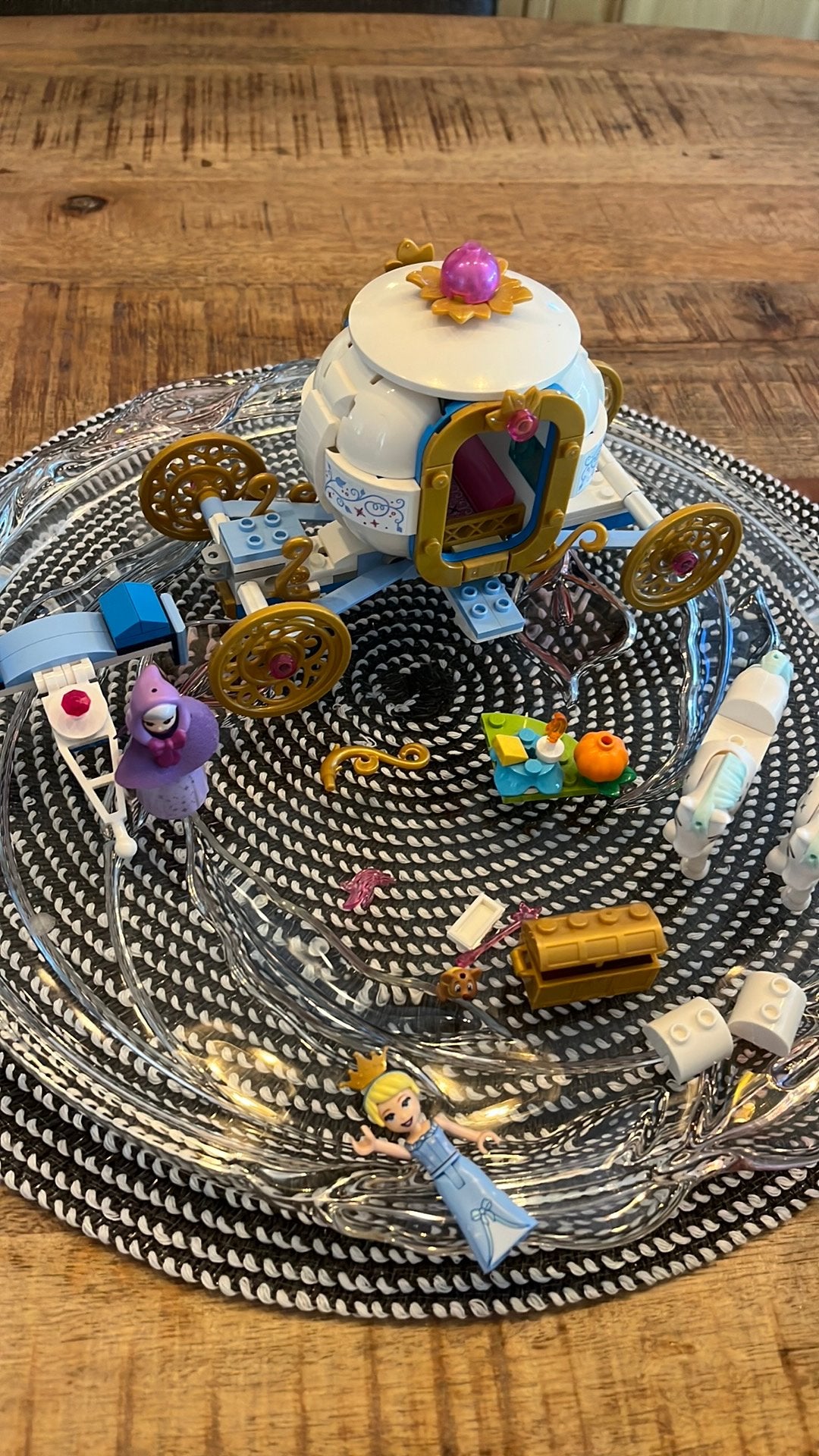 Lego disney Assepoester, Lego, Ophalen of Verzenden, Zo goed als nieuw, Compleet