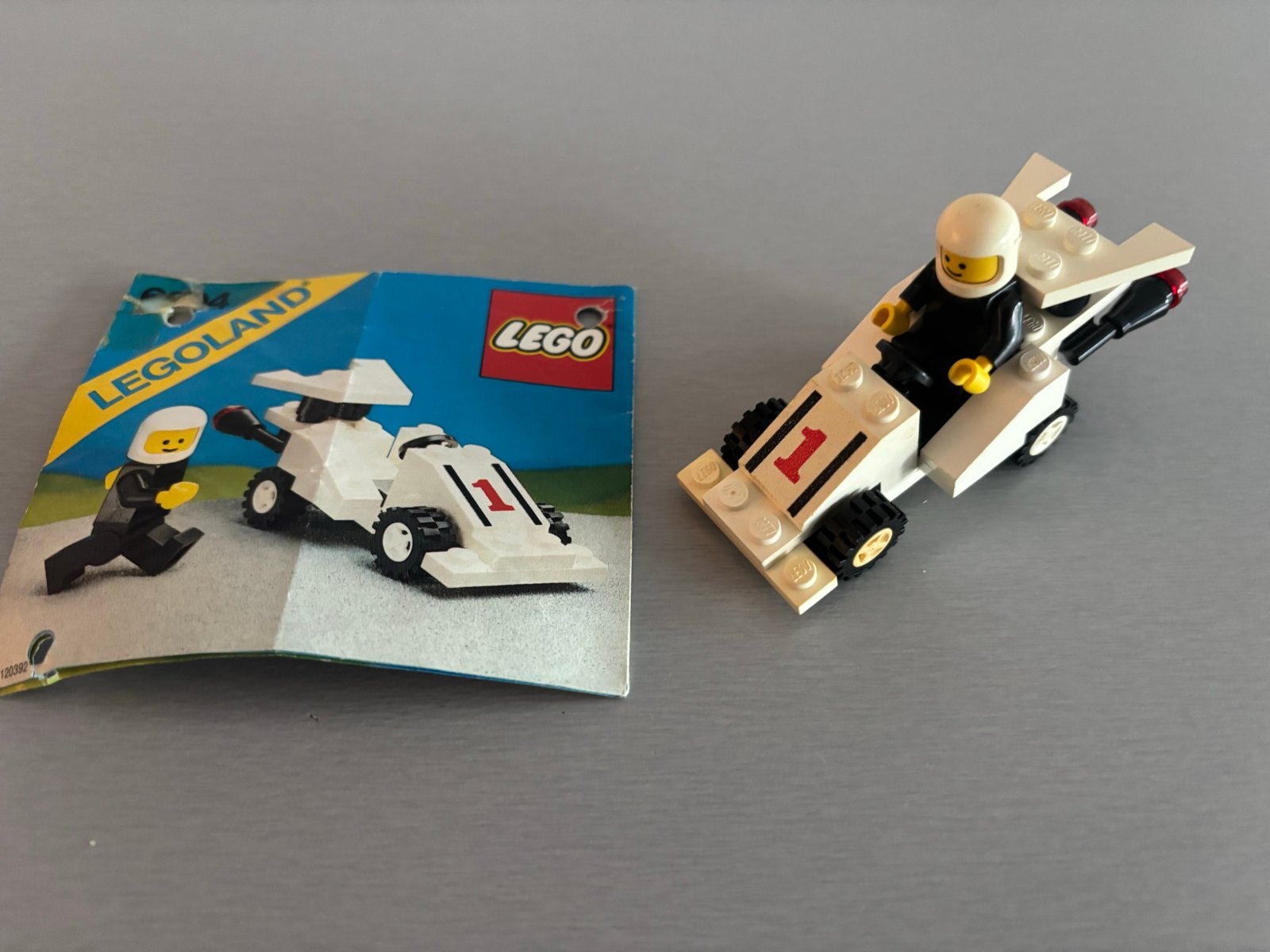 Lego Legoland Formule 1 Racer (6689) met instructies, Gebruikt, Lego, Ophalen of Verzenden, Compleet