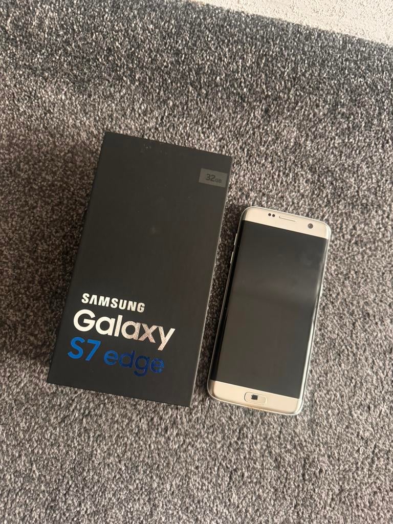 Samsung Galaxy S7 edge, 32 GB, Ophalen, Zo goed als nieuw, Zwart