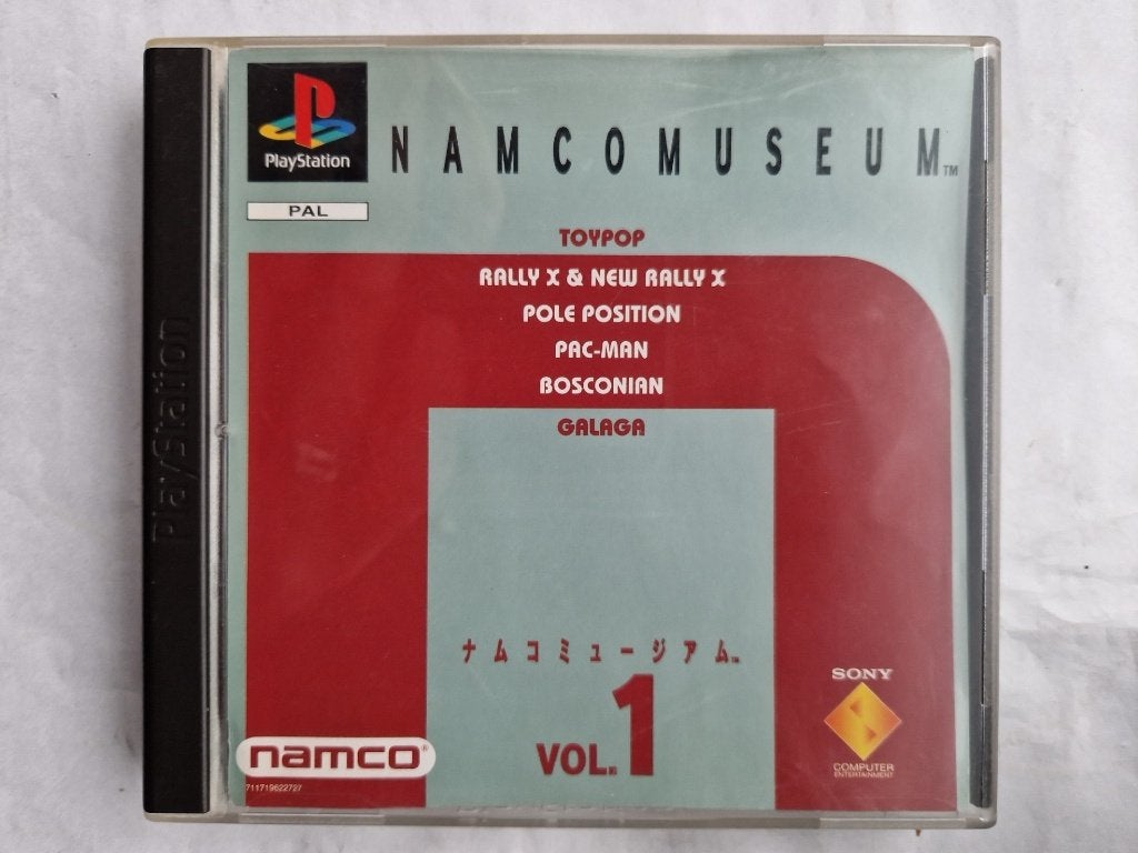 NAMCO MUSEUM vol 1, Gebruikt, 1 speler, Racen en Vliegen, Ophalen of Verzenden