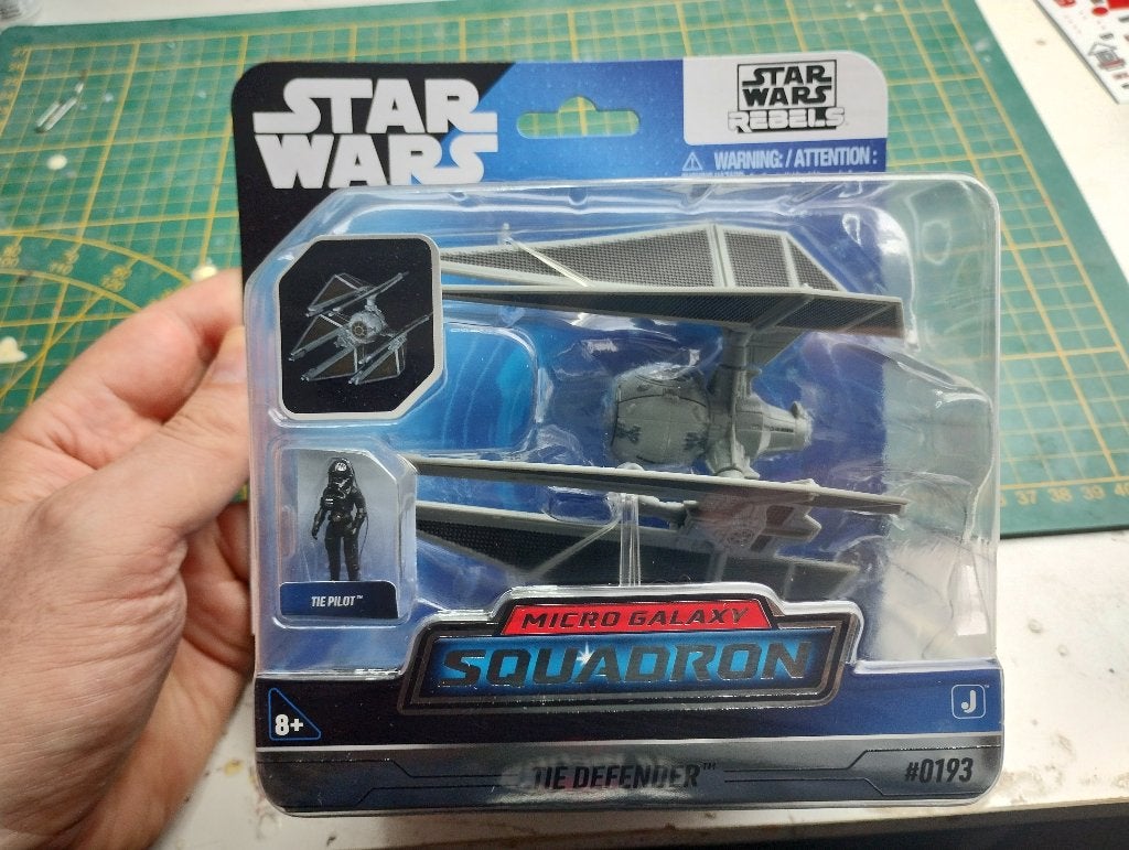 Star Wars micro galaxy squadron tie defender jazwares, Ophalen of Verzenden, Nieuw