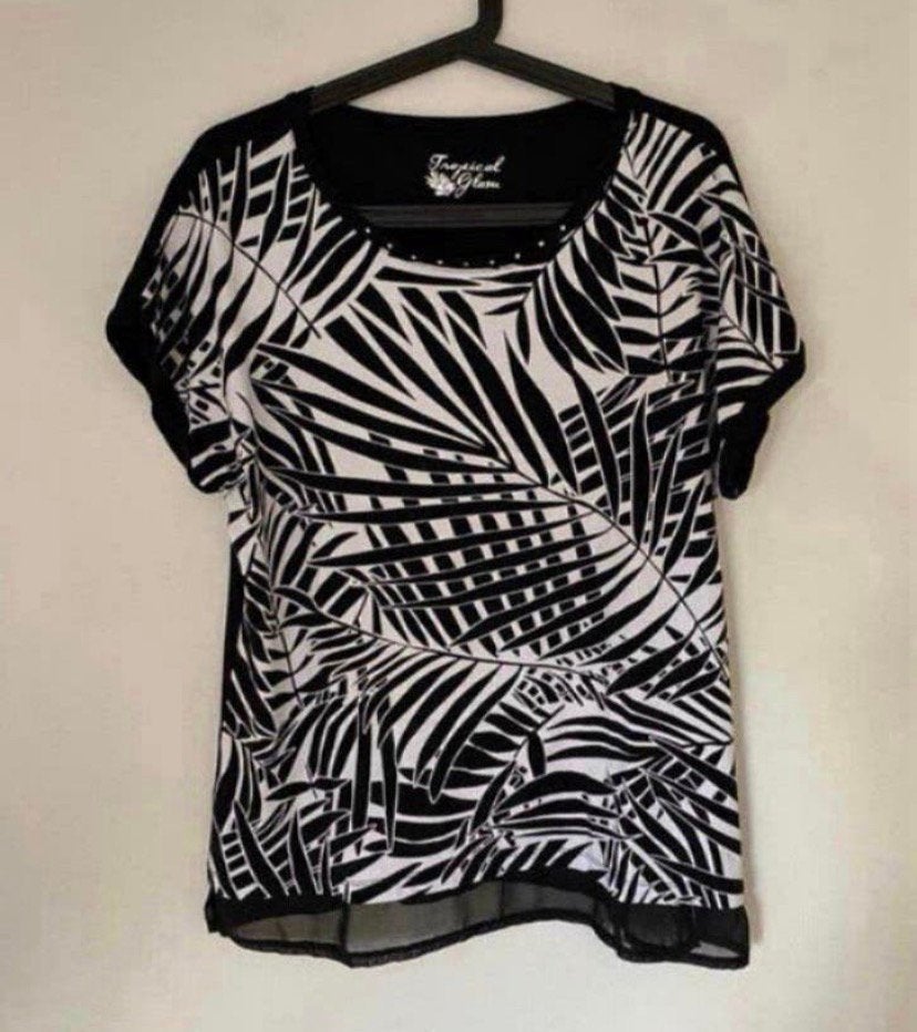 Dames shirt, zwart / Maat M., Kleding | Dames, Maat 38/40 (M), Verzenden, Zwart, Nieuw