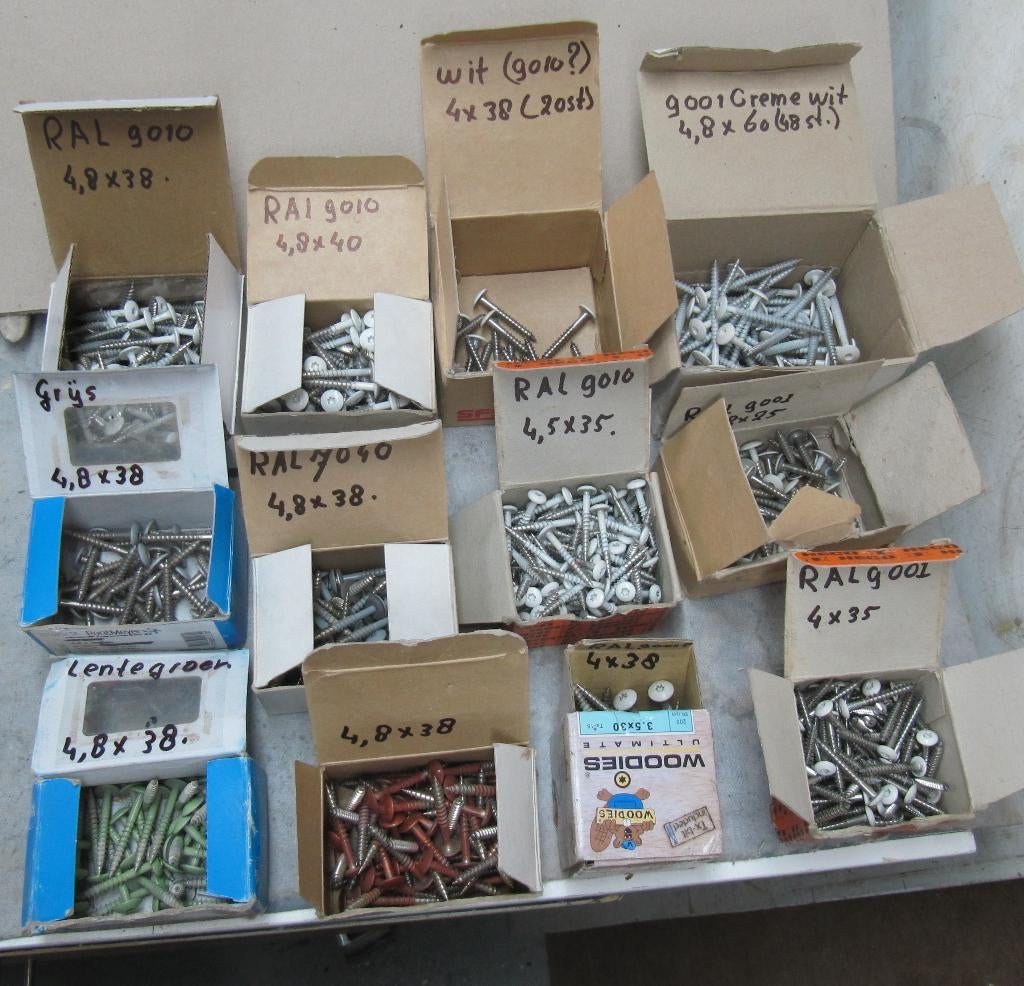 trespa/gevelbekleding] schroeven, Schroeven, Nieuw, Ophalen of Verzenden, Minder dan 50 mm