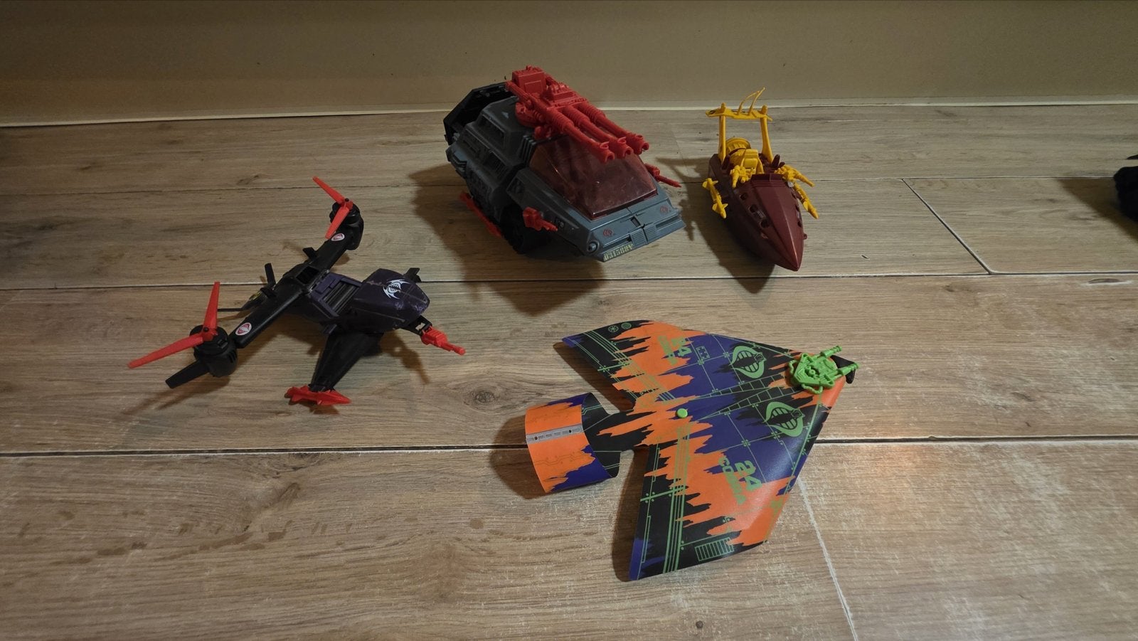Grote collectie G.I. Joe voertuigen en figuren, Ophalen, Gebruikt