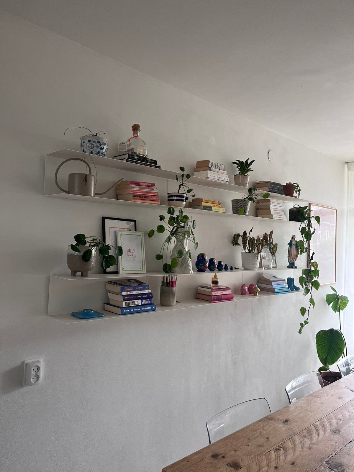 Wandplank IKEA BOTKYRKA 6x, Ophalen, Gebruikt