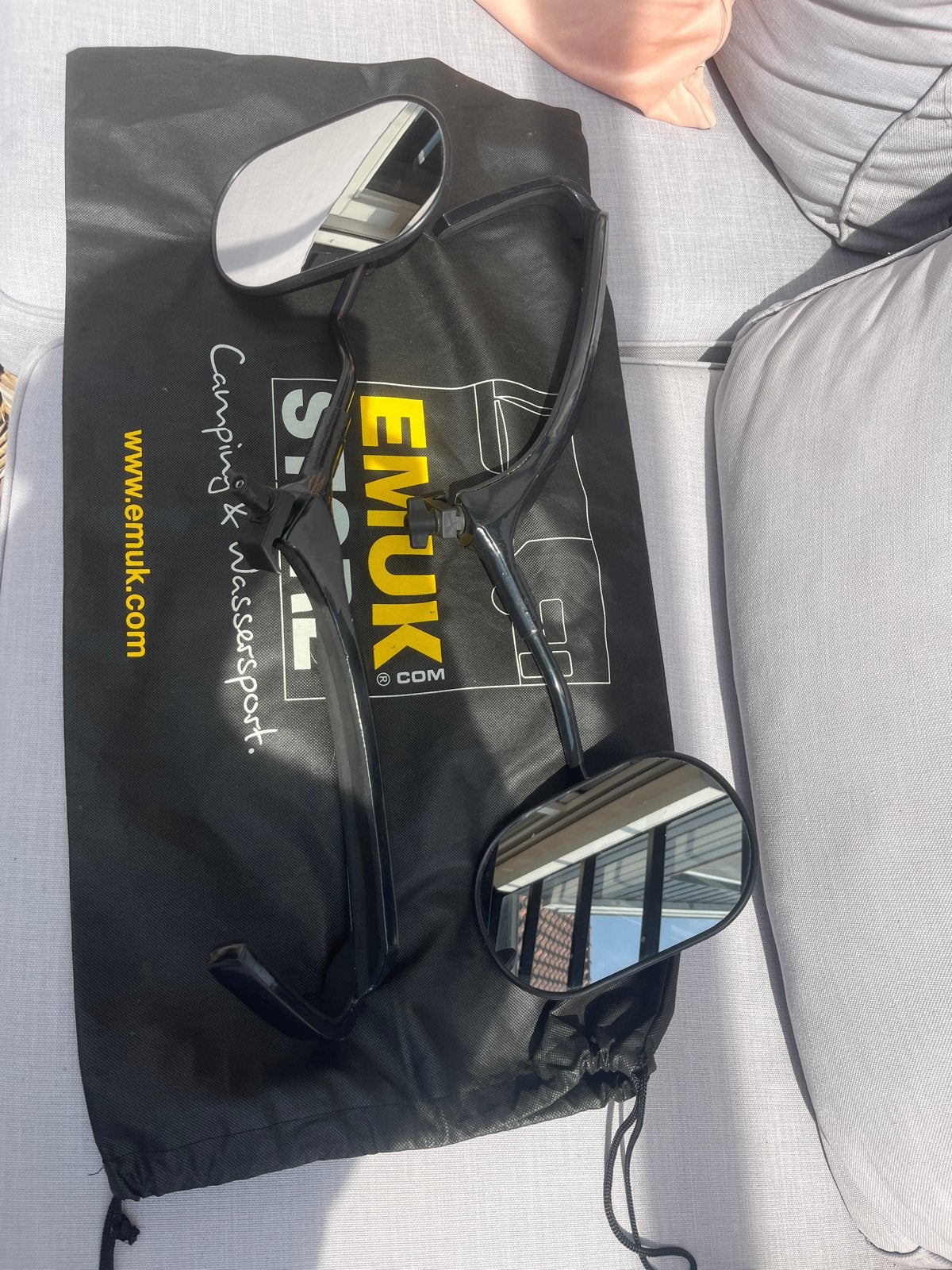 Emuk 100165 caravanspiegels voor Golf 7, Sportsvan, Touran 2, Ophalen of Verzenden, Gebruikt