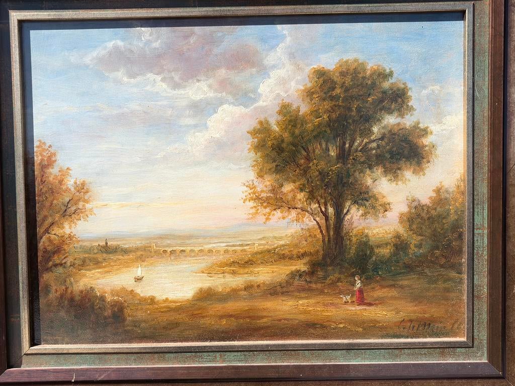 2 prachtige schilderijen van Cornelis Lemair, Antiek en Kunst, Ophalen of Verzenden