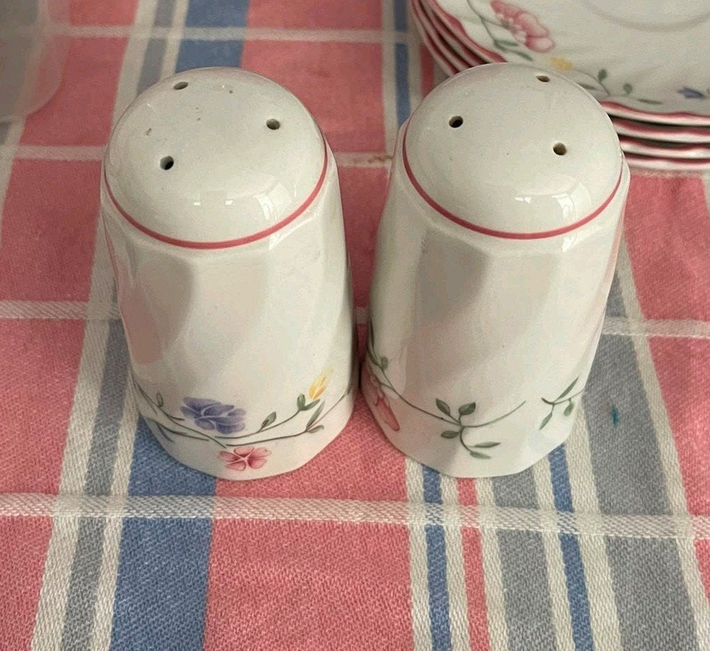 Peper en zout stelletje Summer Chintz, Antiek en Kunst, Ophalen of Verzenden