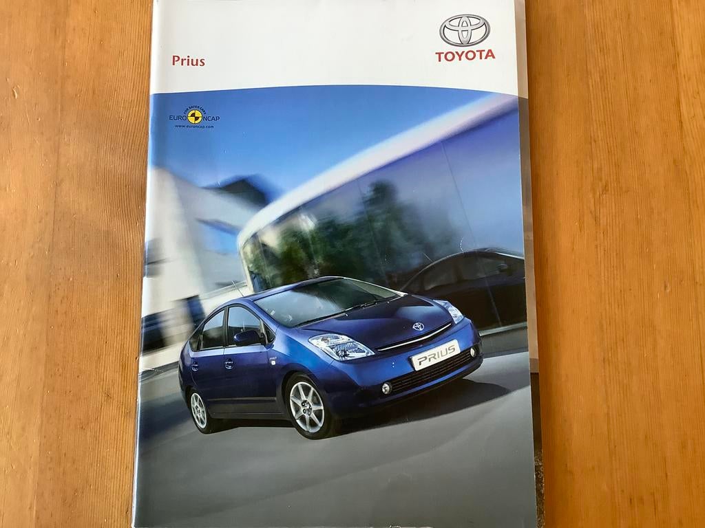 Folder brochure Toyota Prius, Ophalen of Verzenden, Nieuw, Toyota