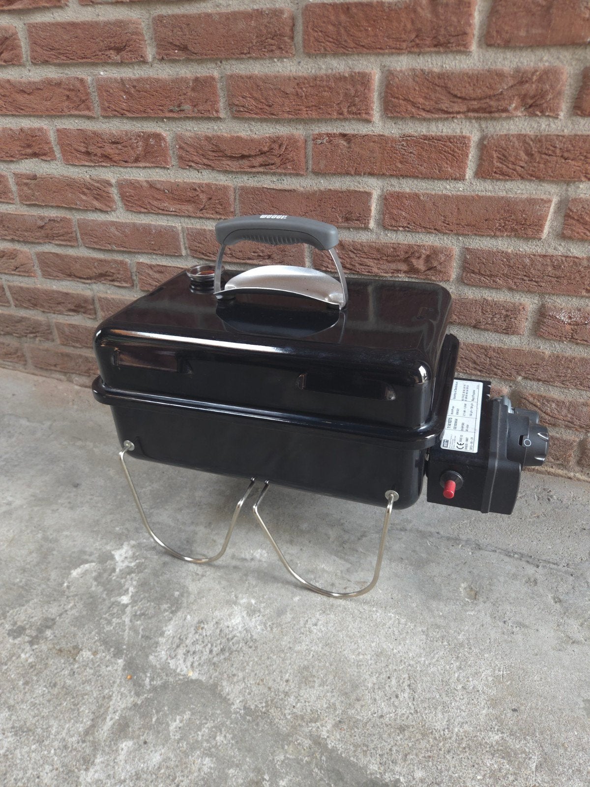 Weber go anywhere gasbarbecue, Ophalen of Verzenden, Zo goed als nieuw
