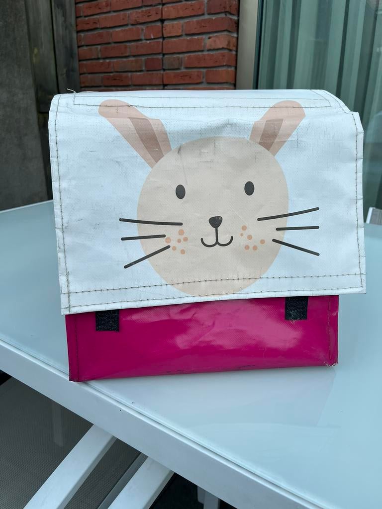 Kinder fietstas konijn, Fietsen en Brommers, Fietsaccessoires | Fietstassen, Ophalen, Zo goed als nieuw