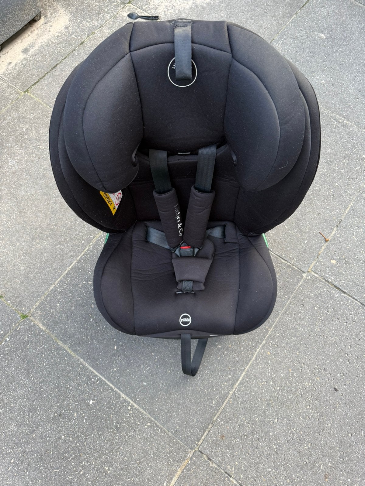 Liefjes & Co isofix 360graden, 15 t/m 36 kg, Zo goed als nieuw, Isofix, Ophalen