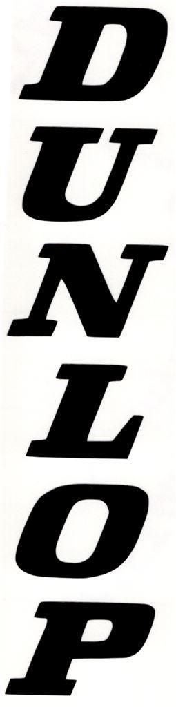 Dunlop sticker #23, Verzenden