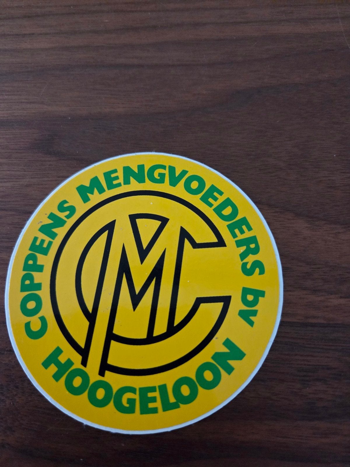 11751 Sticker Coppens Mengvoeders Hoogeloon, Verzamelen, Ophalen of Verzenden, Zo goed als nieuw