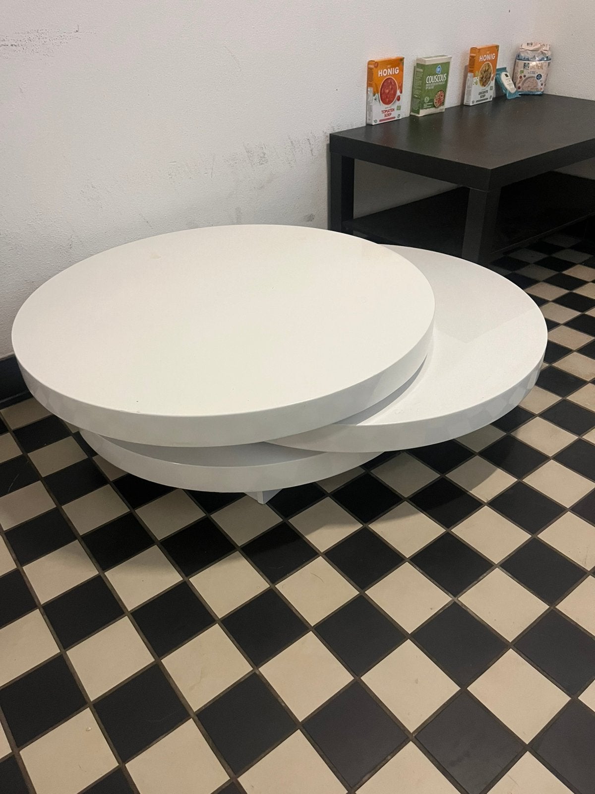 TAFEL., Ophalen of Verzenden, Zo goed als nieuw, Rechthoekig, 50 tot 100 cm