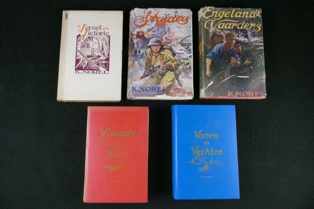 5x boeken over tweede wereldoorlog (1946-1947), Ophalen of Verzenden, Tweede Wereldoorlog, Gelezen, Algemeen