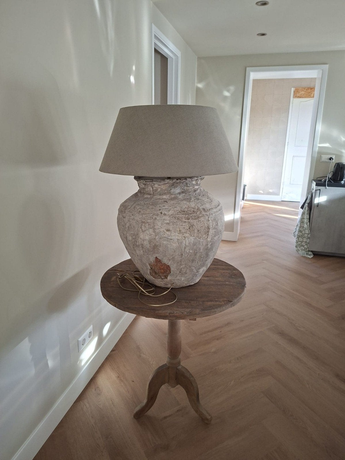 Kruiklamp, Ophalen