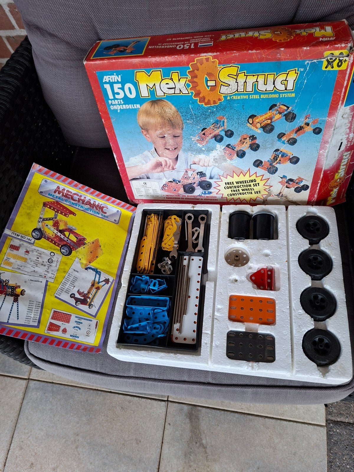 Mek-Struct bouw constructie speelgoed., Ophalen of Verzenden