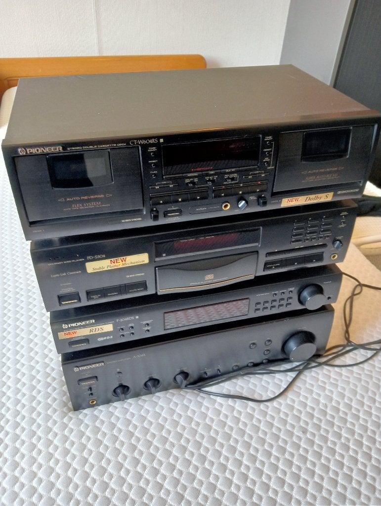 Pioneer set van losse componenten, Ophalen, Tuner of Radio, Losse componenten, Zo goed als nieuw
