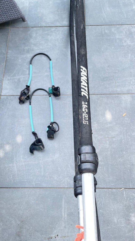 Neilpryde / Fanatic Giek, Watersport en Boten, Gebruikt, Minder dan 250 cm, Fanatic, Met ophaalkoord
