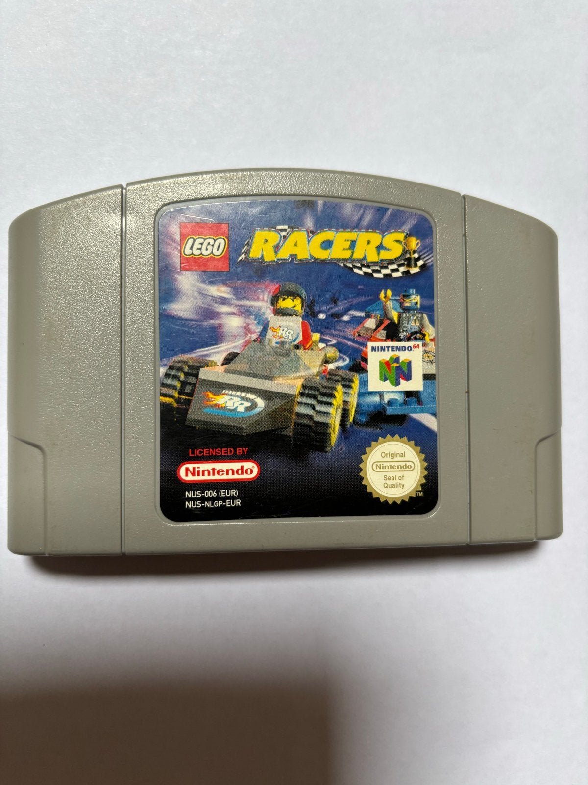 LEGO Racers Nintendo 64 (N64) Game Cartridge, Nintendo, 1 speler, Ophalen of Verzenden, Zo goed als nieuw
