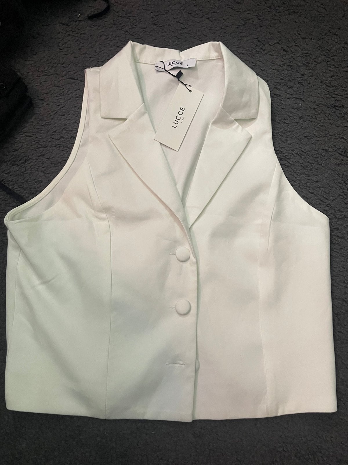 Nieuwe gillet top, Ophalen of Verzenden, Nieuw, Korte mouw