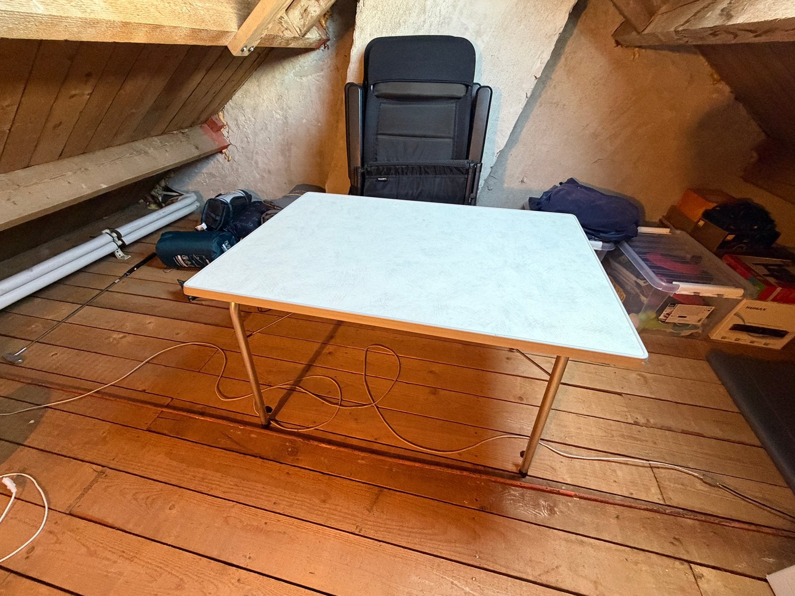 Lichtgewicht campingtafel, Ophalen, Gebruikt, Campingtafel