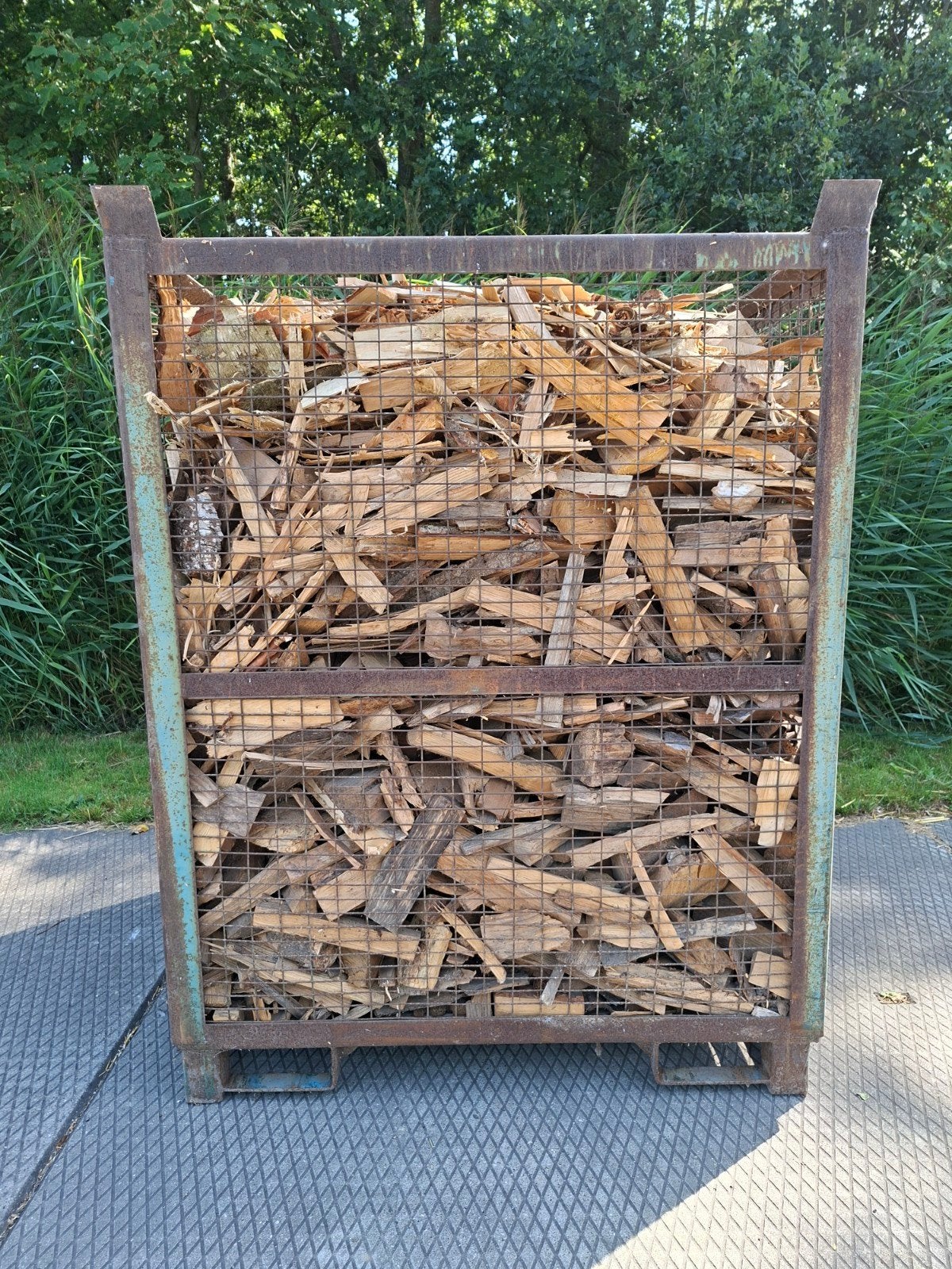 droog openhaardhout mix kleine stukken, 6 m³ of meer, Ophalen, Overige houtsoorten