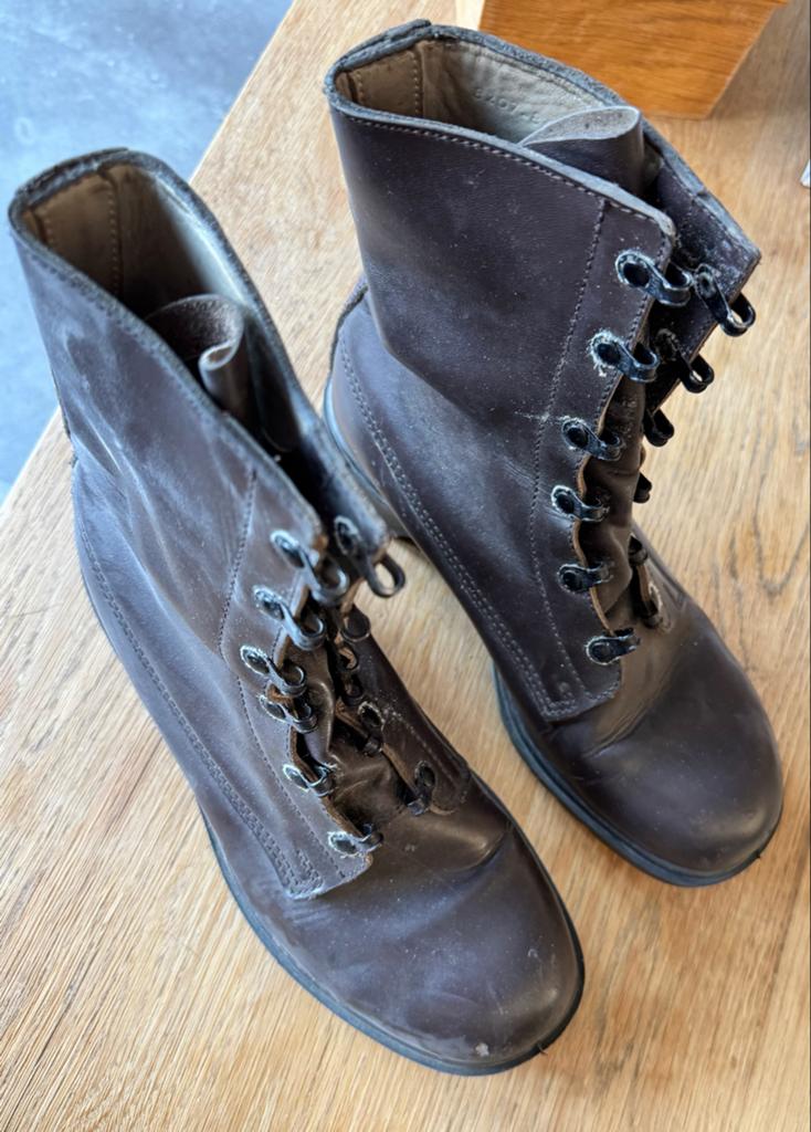 Legerschoenen - kistjes maat 39, Ophalen of Verzenden, Zo goed als nieuw, Bruin