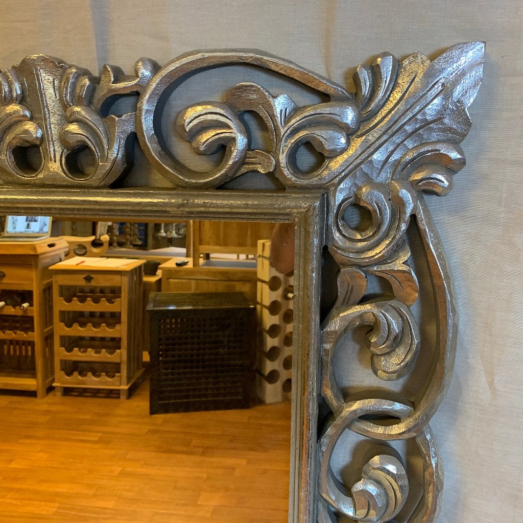 barok spiegel – houten lijst - 150 x 80 cm - Gratis bezorgd, TTM Wonen, Meubels – (Perzische) Tapijten en Woonaccessoires, Taag 63, 2491 CS, Den Haag (Forepark)